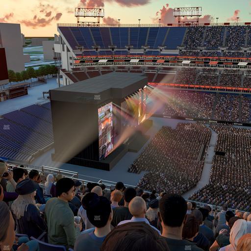 Nissan Stadium - Section Upper 335 Seat View