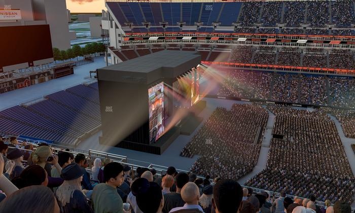 Nissan Stadium - Section Upper 335 Seat View