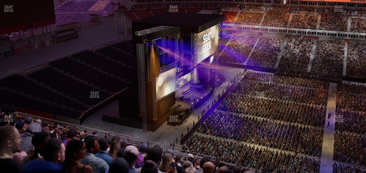 Nissan Stadium - Section Upper 335 Seat View