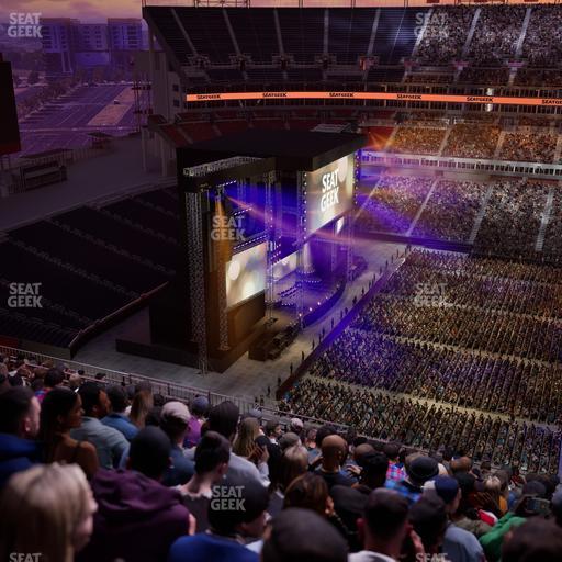 Nissan Stadium - Section Upper 335 Seat View