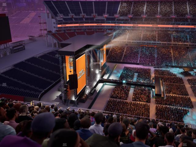 Nissan Stadium - Section Upper 336 Seat View