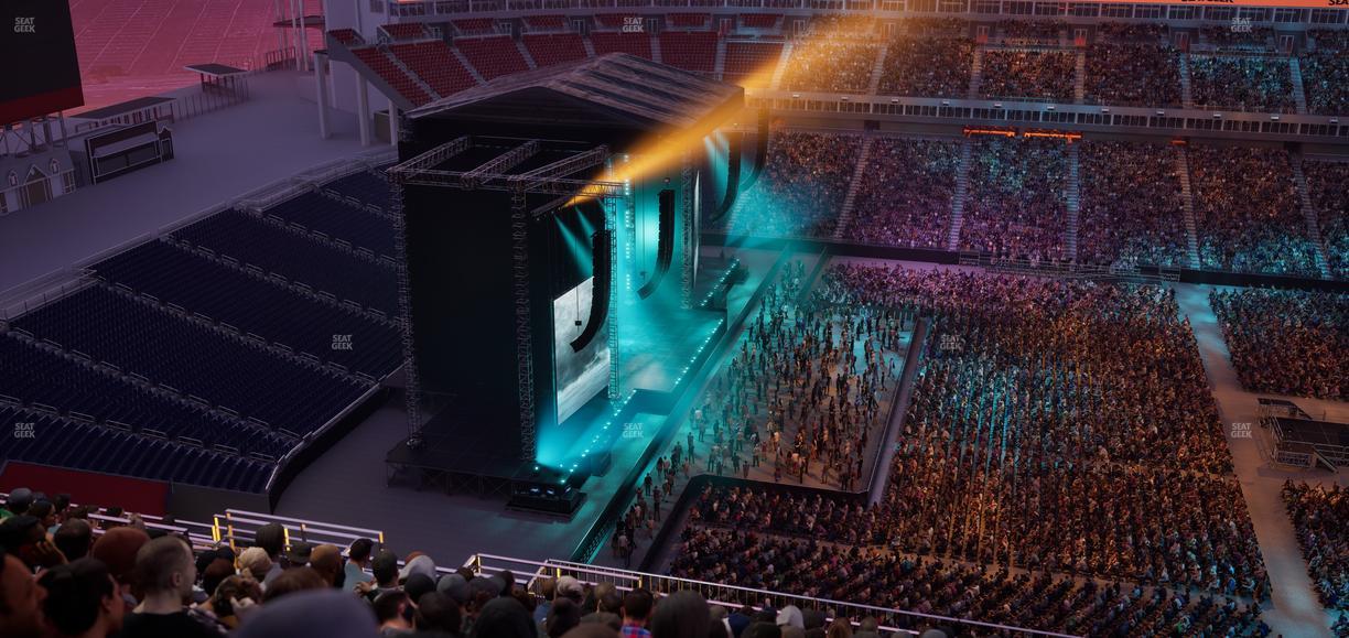 Nissan Stadium - Section Upper 336 Seat View