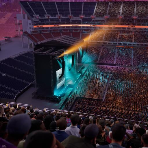 Nissan Stadium - Section Upper 336 Seat View