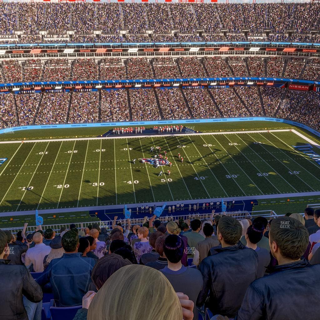 Nissan Stadium - Section Upper 336 Seat View