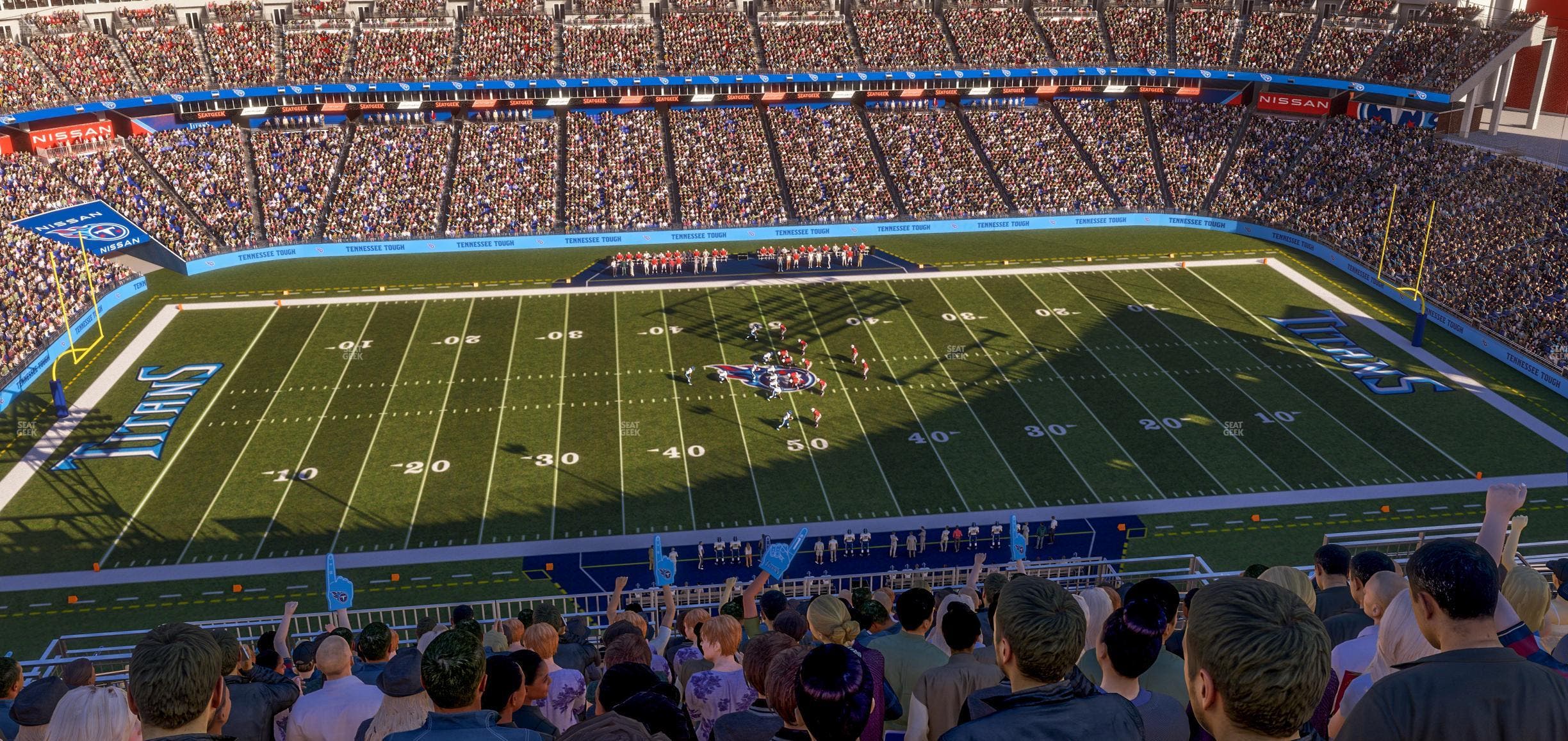 Nissan Stadium - Section Upper 336 Seat View