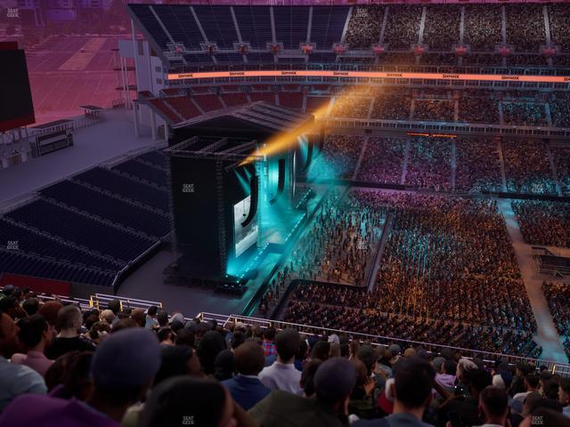 Nissan Stadium - Section Upper 336 Seat View