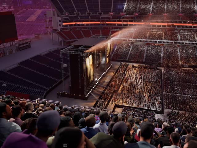 Nissan Stadium - Section Upper 336 Seat View