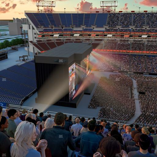 Nissan Stadium - Section Upper 336 Seat View