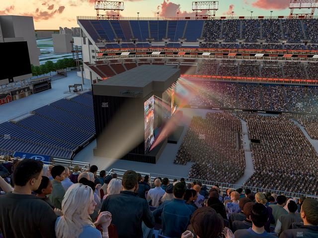 Nissan Stadium - Section Upper 336 Seat View