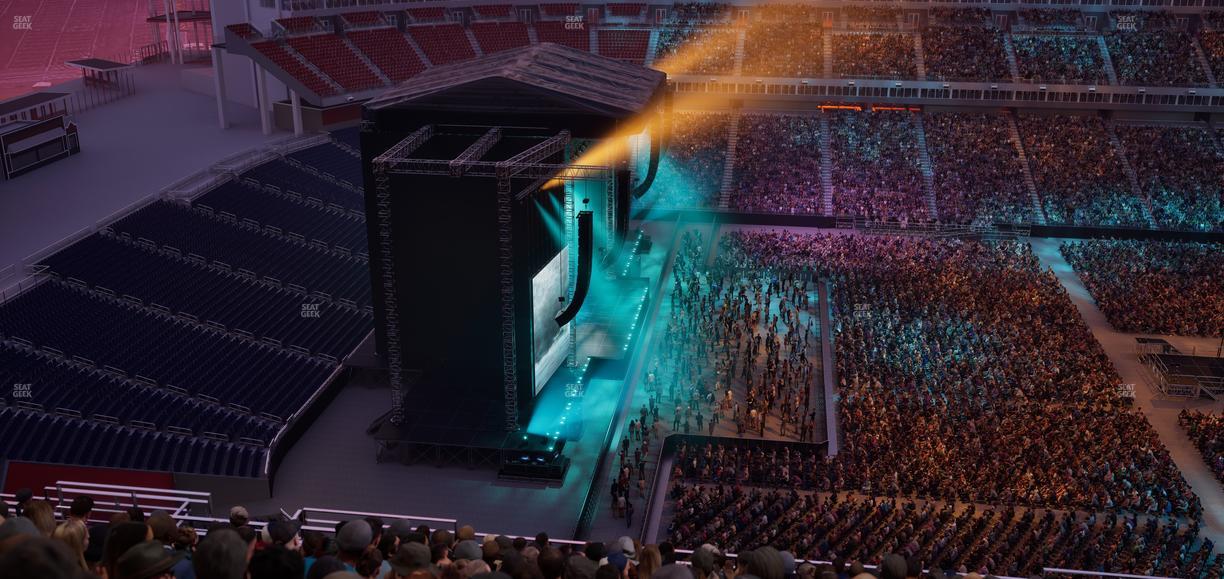 Nissan Stadium - Section Upper 337 Seat View