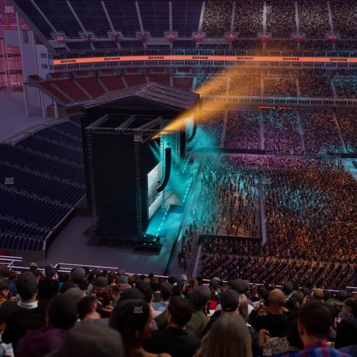 Nissan Stadium - Section Upper 337 Seat View
