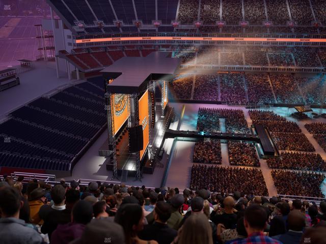 Nissan Stadium - Section Upper 337 Seat View