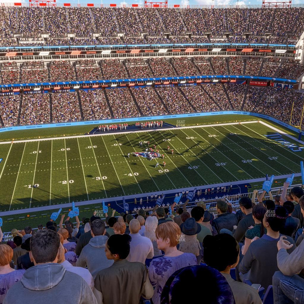 Nissan Stadium - Section Upper 337 Seat View
