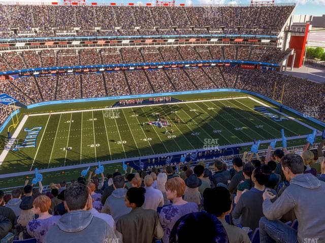 Nissan Stadium - Section Upper 337 Seat View