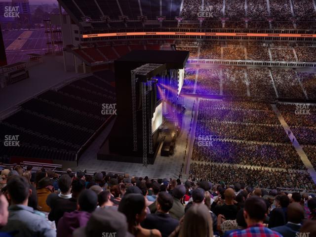 Nissan Stadium - Section Upper 337 Seat View