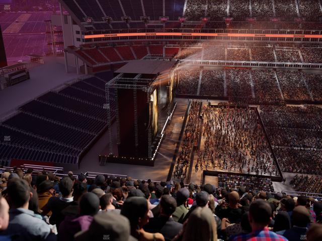 Nissan Stadium - Section Upper 337 Seat View