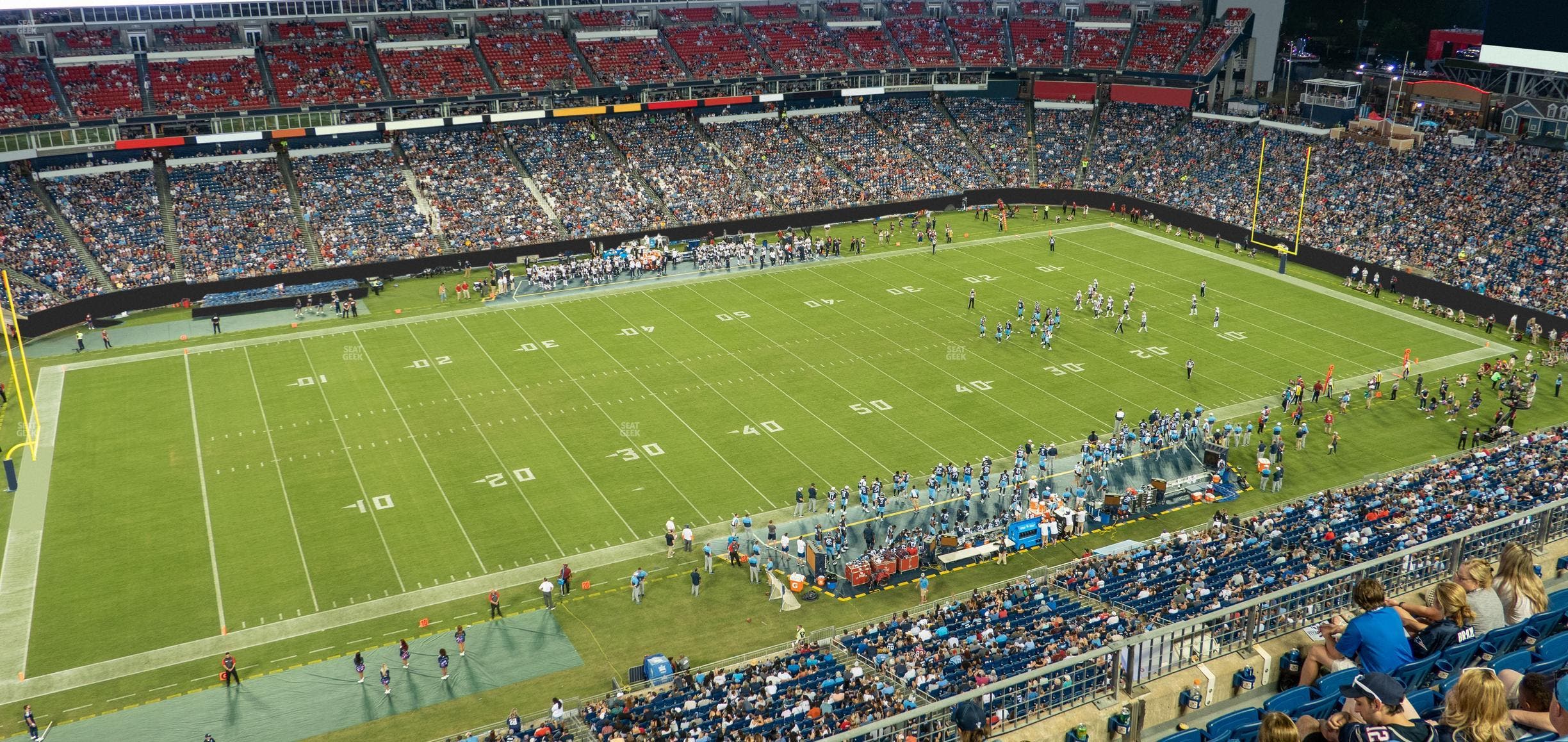Nissan Stadium - Section Upper 338 Seat View