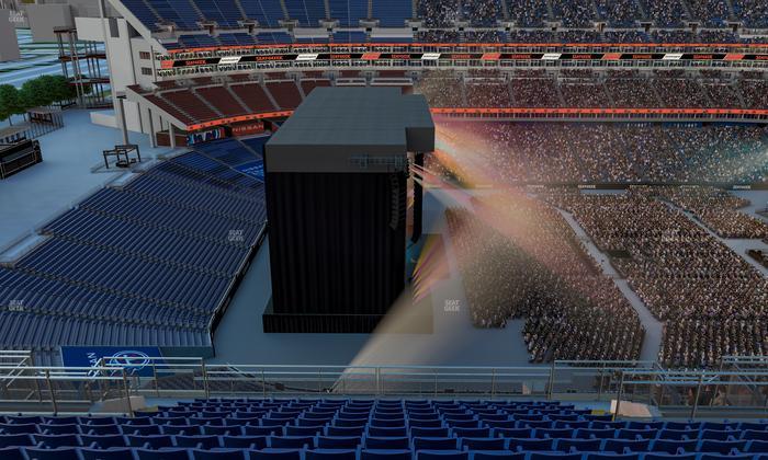 Nissan Stadium - Section Upper 338 Seat View