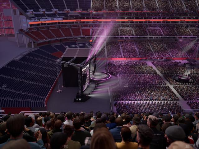 Nissan Stadium - Section Upper 338 Seat View