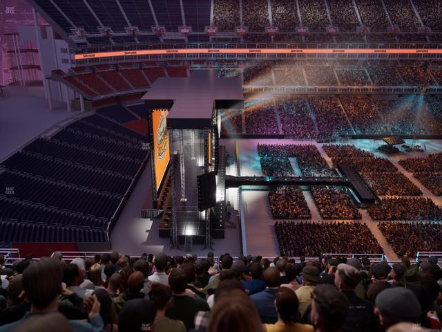 Nissan Stadium - Section Upper 338 Seat View
