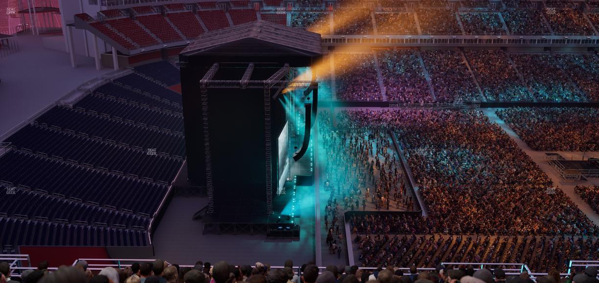 Nissan Stadium - Section Upper 338 Seat View