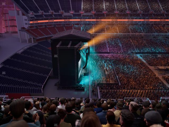 Nissan Stadium - Section Upper 338 Seat View