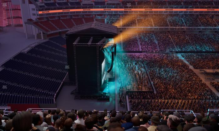 Nissan Stadium - Section Upper 338 Seat View