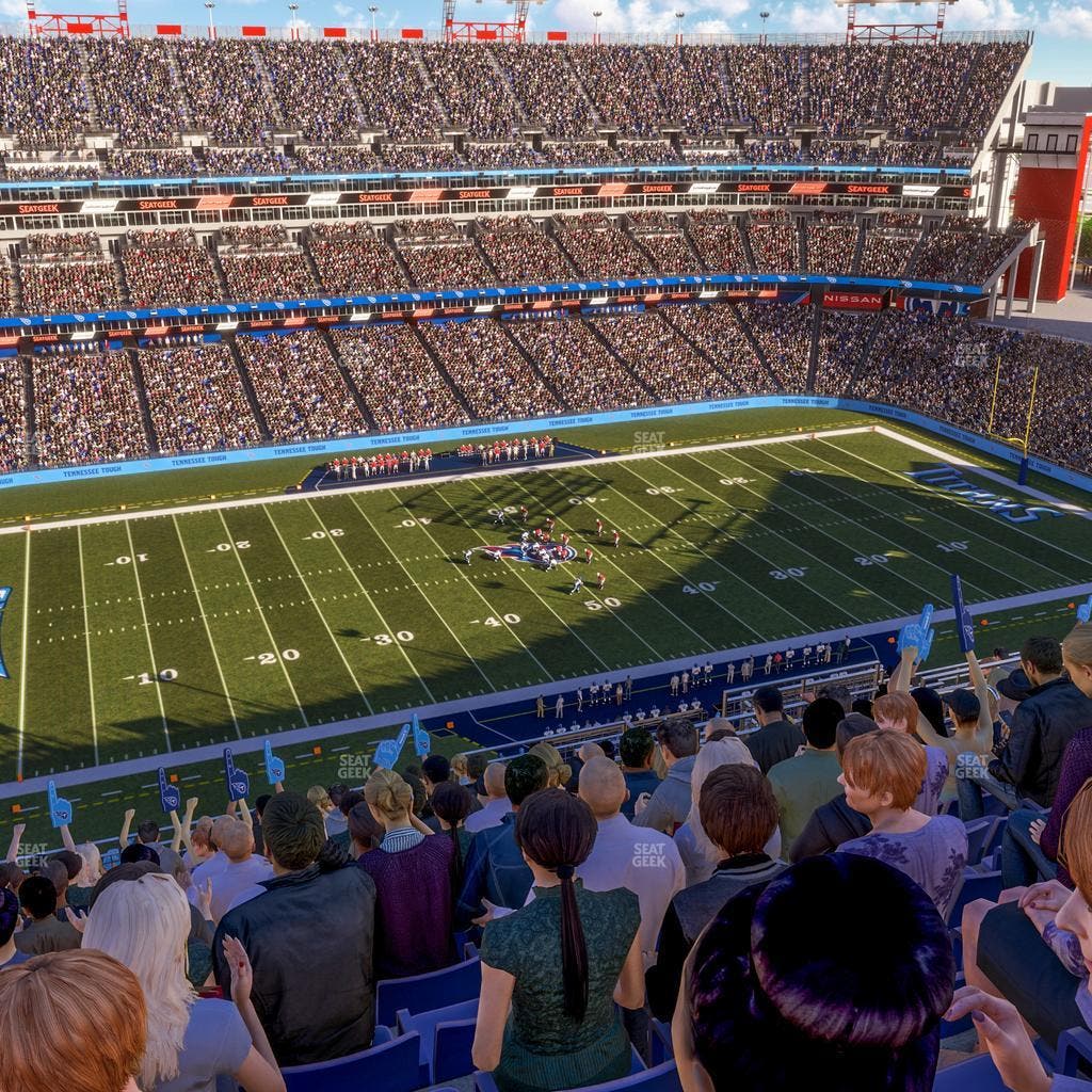 Nissan Stadium - Section Upper 338 Seat View