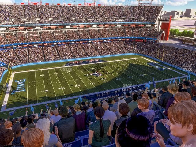 Nissan Stadium - Section Upper 338 Seat View