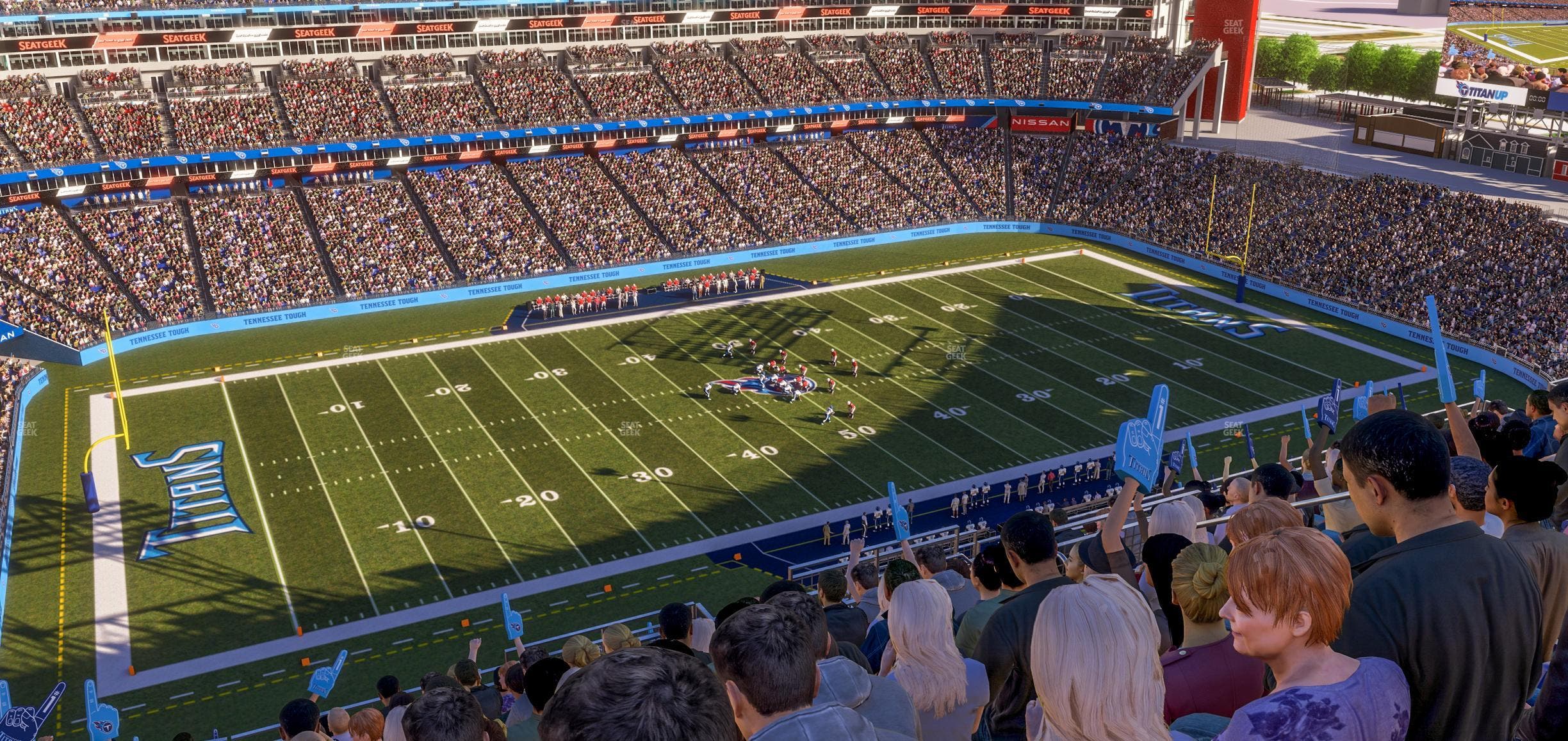Nissan Stadium - Section Upper 339 Seat View