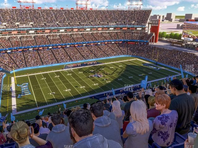 Nissan Stadium - Section Upper 339 Seat View