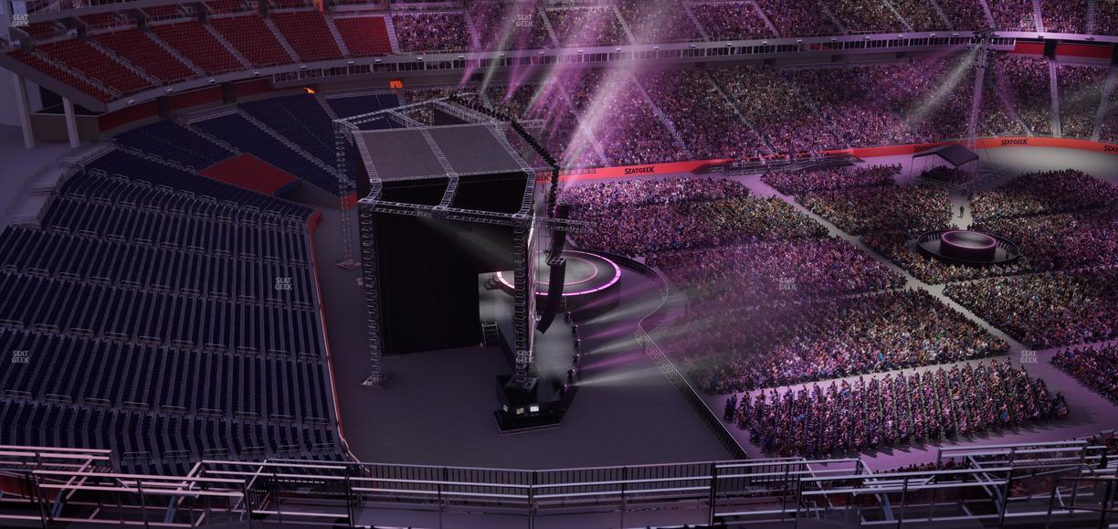 Nissan Stadium - Section Upper 340 Seat View