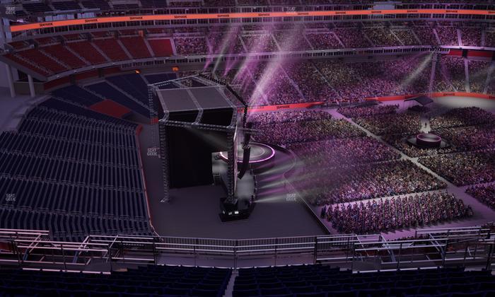 Nissan Stadium - Section Upper 340 Seat View