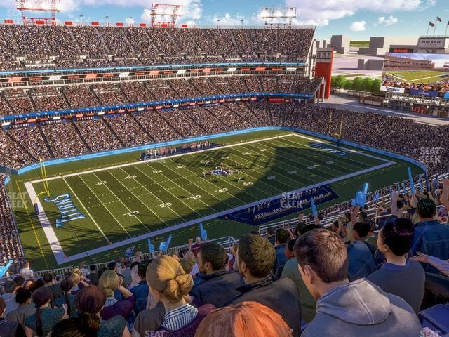 Nissan Stadium - Section Upper 340 Seat View