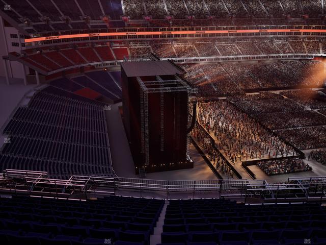 Nissan Stadium - Section Upper 340 Seat View