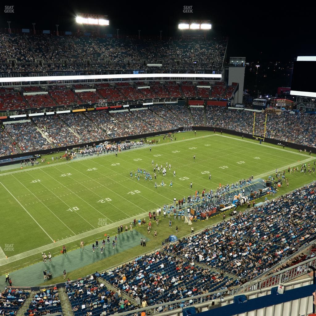 Nissan Stadium - Section Upper 340 Seat View