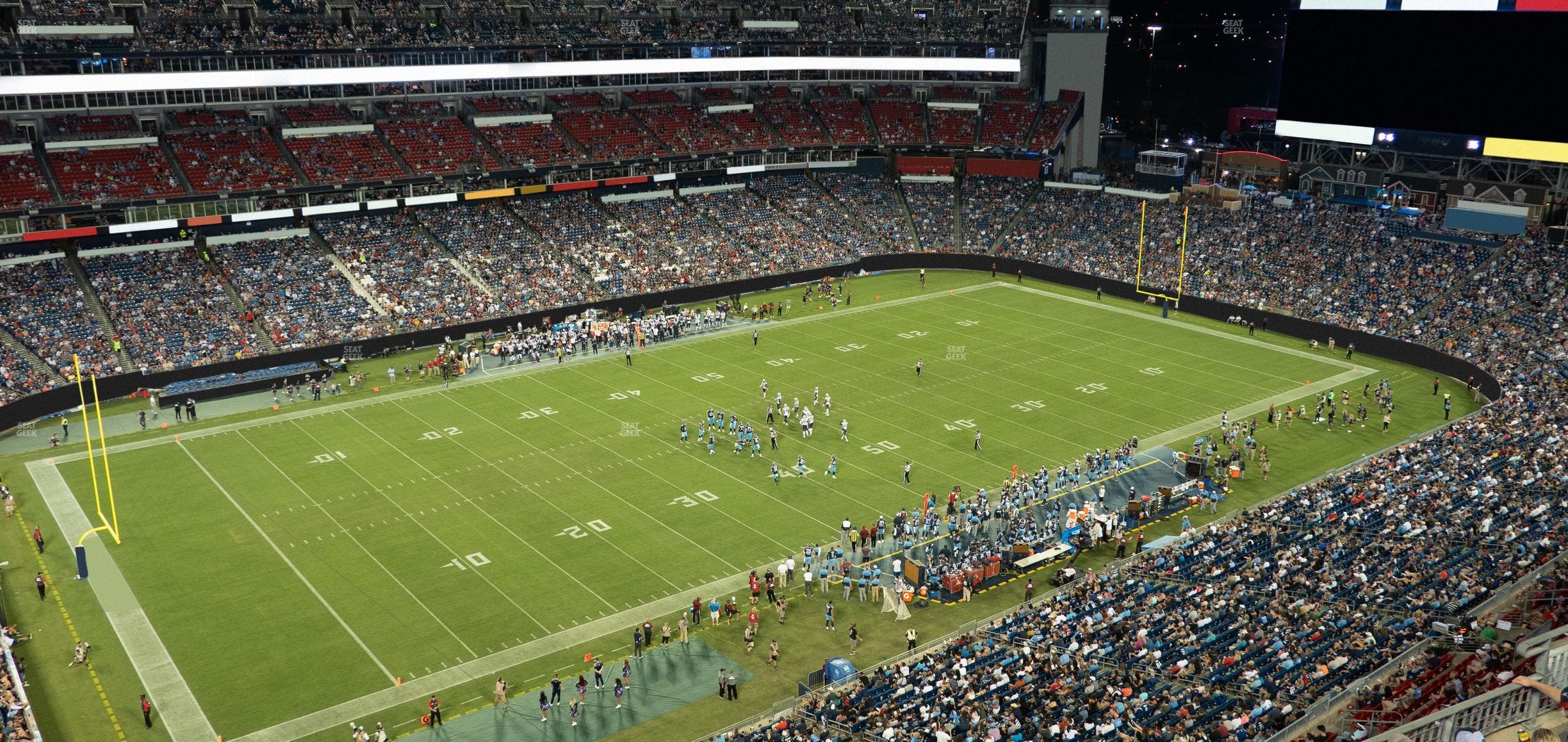 Nissan Stadium - Section Upper 340 Seat View