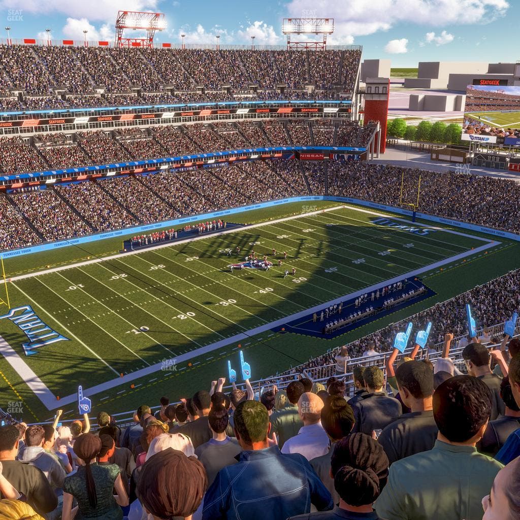 Nissan Stadium - Section Upper 341 Seat View
