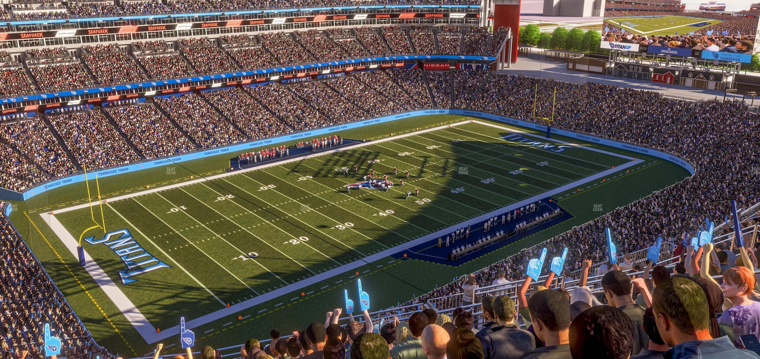 Nissan Stadium - Section Upper 341 Seat View