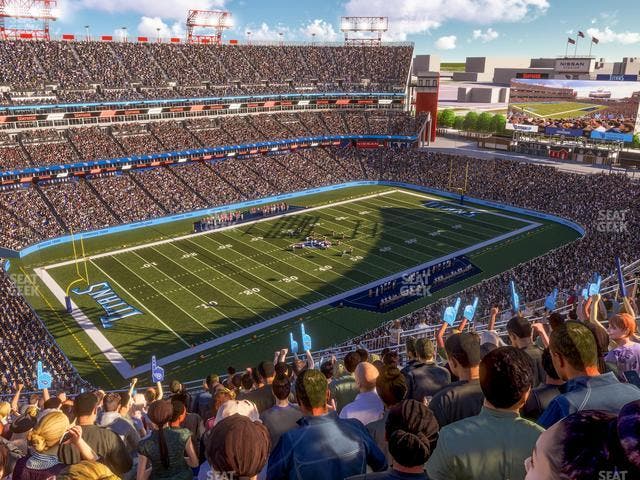 Nissan Stadium - Section Upper 341 Seat View