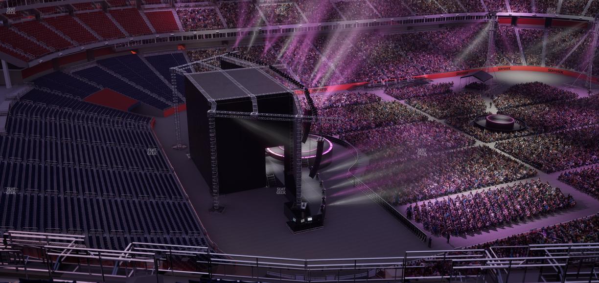 Nissan Stadium - Section Upper 341 Seat View