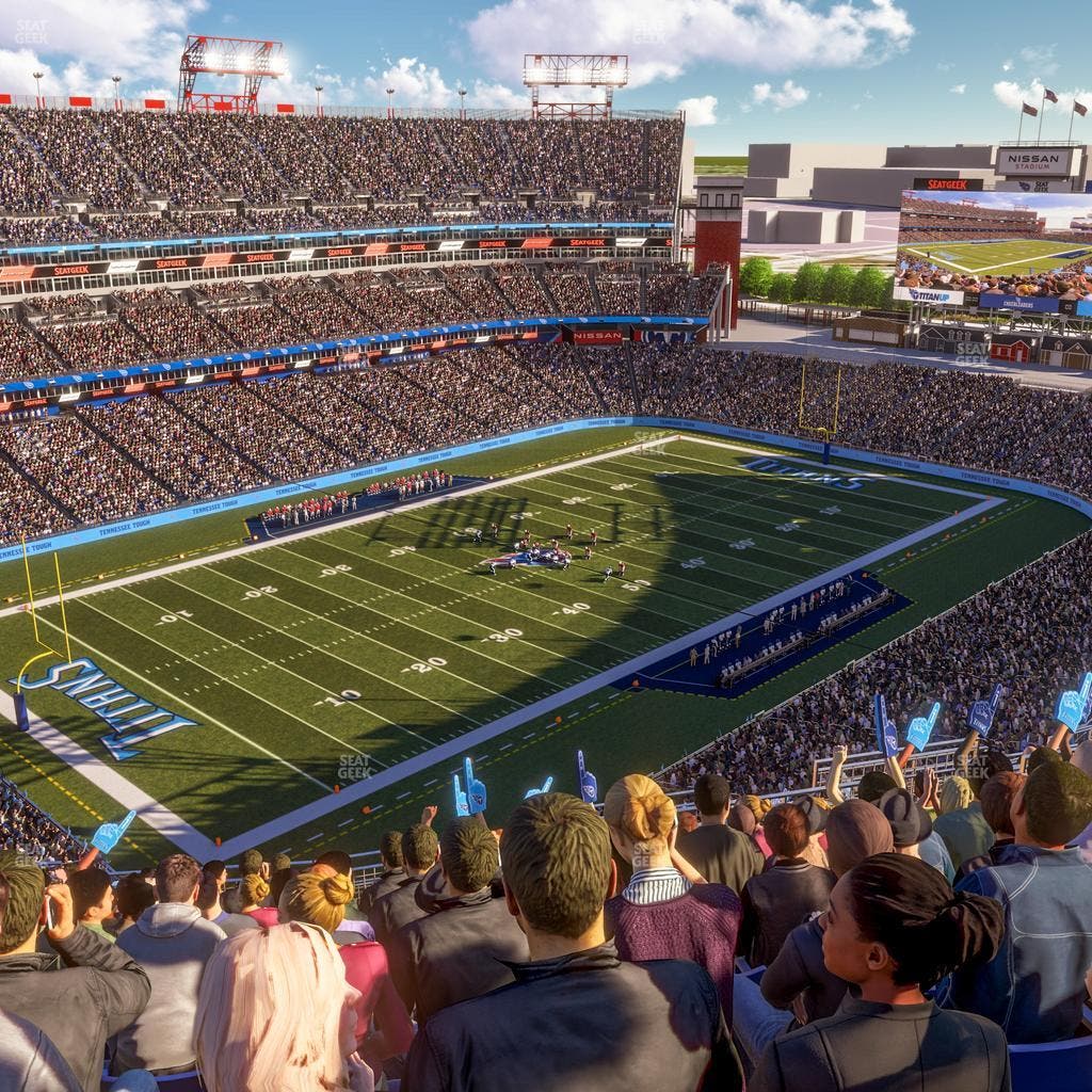 Nissan Stadium - Section Upper 342 Seat View