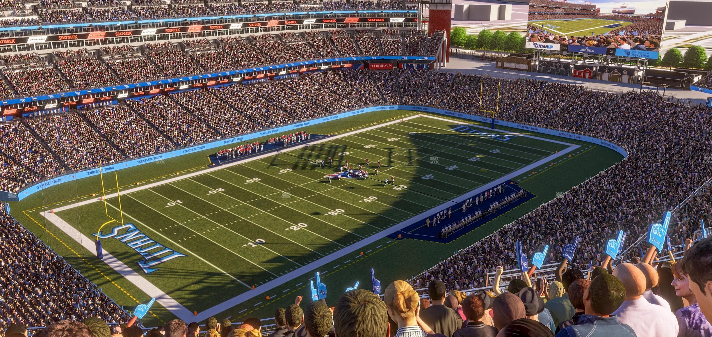 Nissan Stadium - Section Upper 342 Seat View