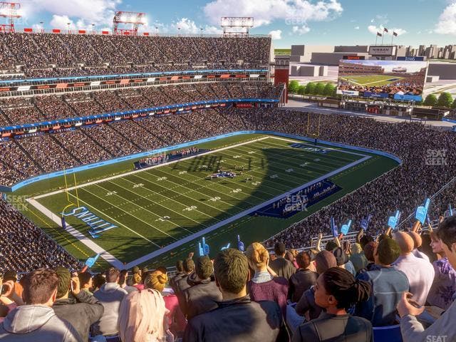 Nissan Stadium - Section Upper 342 Seat View