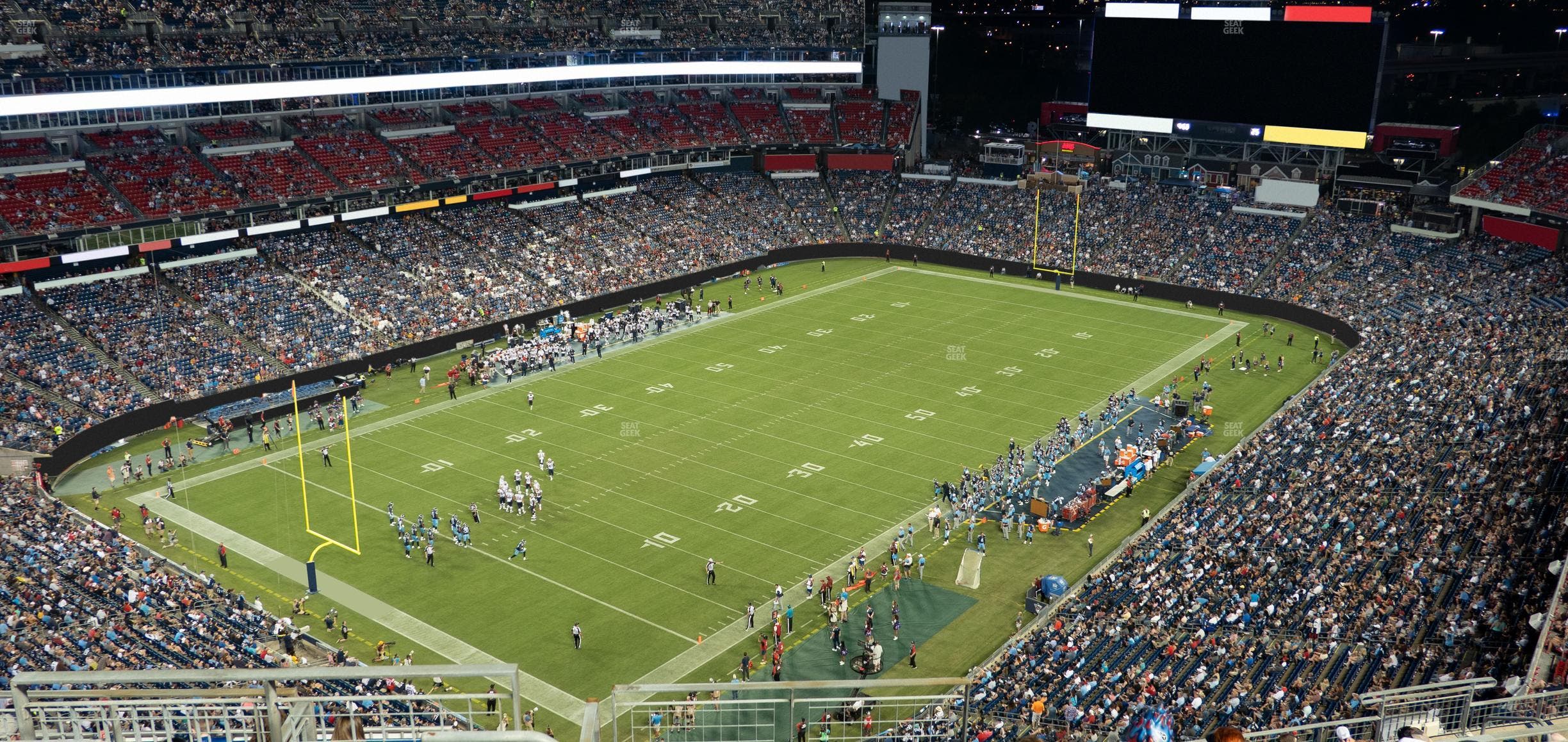 Nissan Stadium - Section Upper 343 Seat View