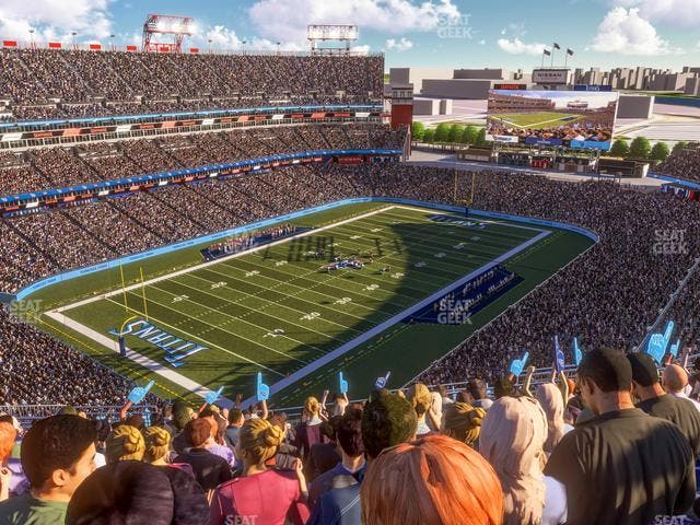 Nissan Stadium - Section Upper 343 Seat View