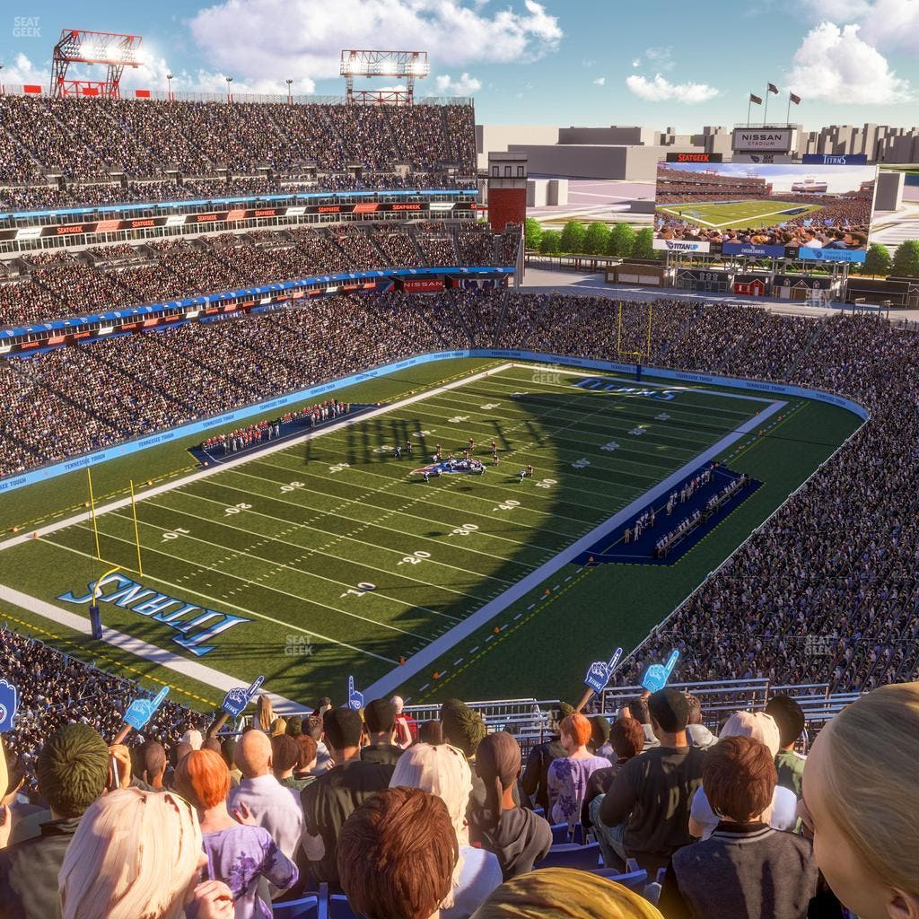 Nissan Stadium - Section Upper 344 Seat View