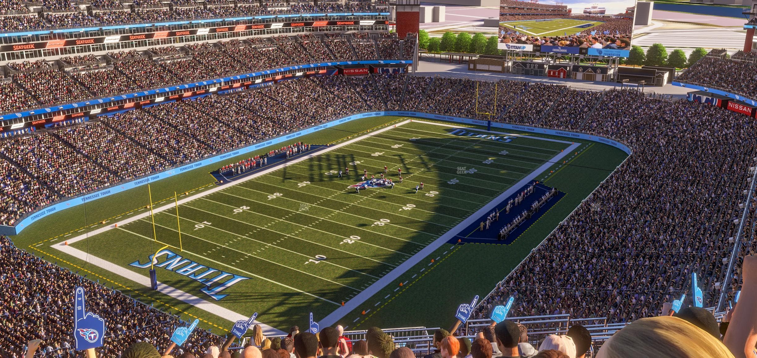 Nissan Stadium - Section Upper 344 Seat View