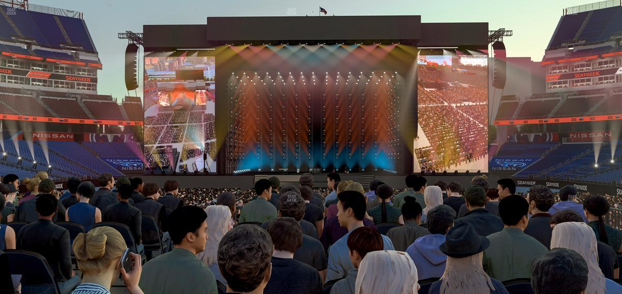 Nissan Stadium - Section Vip Seat View