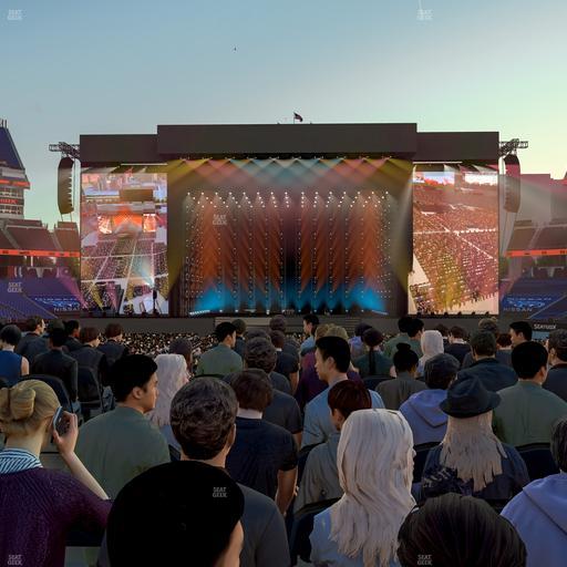 Nissan Stadium - Section Vip Seat View